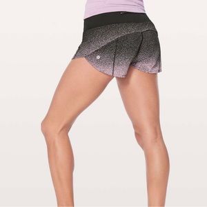 Lululemon speed up 2.5in short, pink speckle